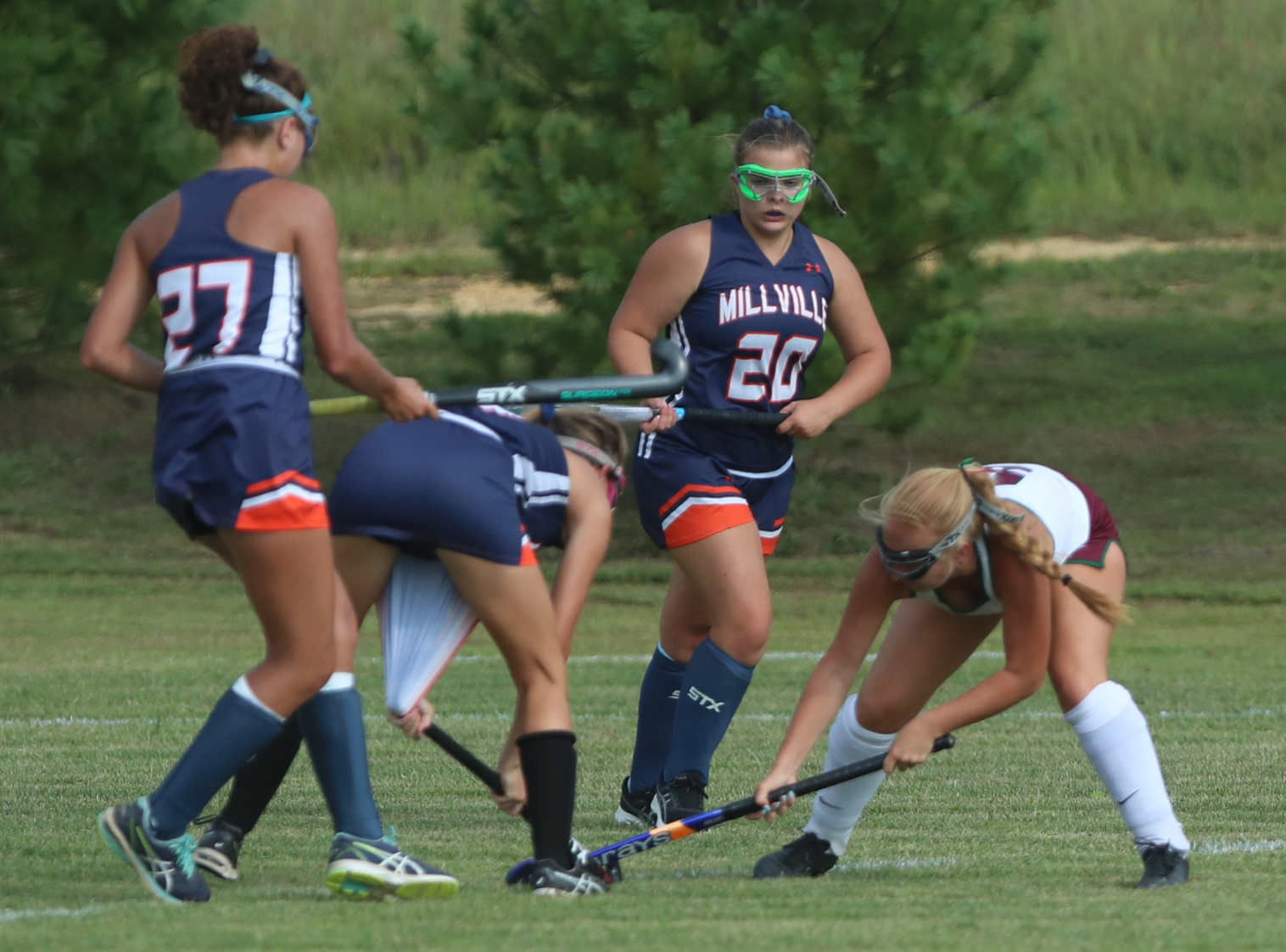 Cedar Creek vs Millville field hockey